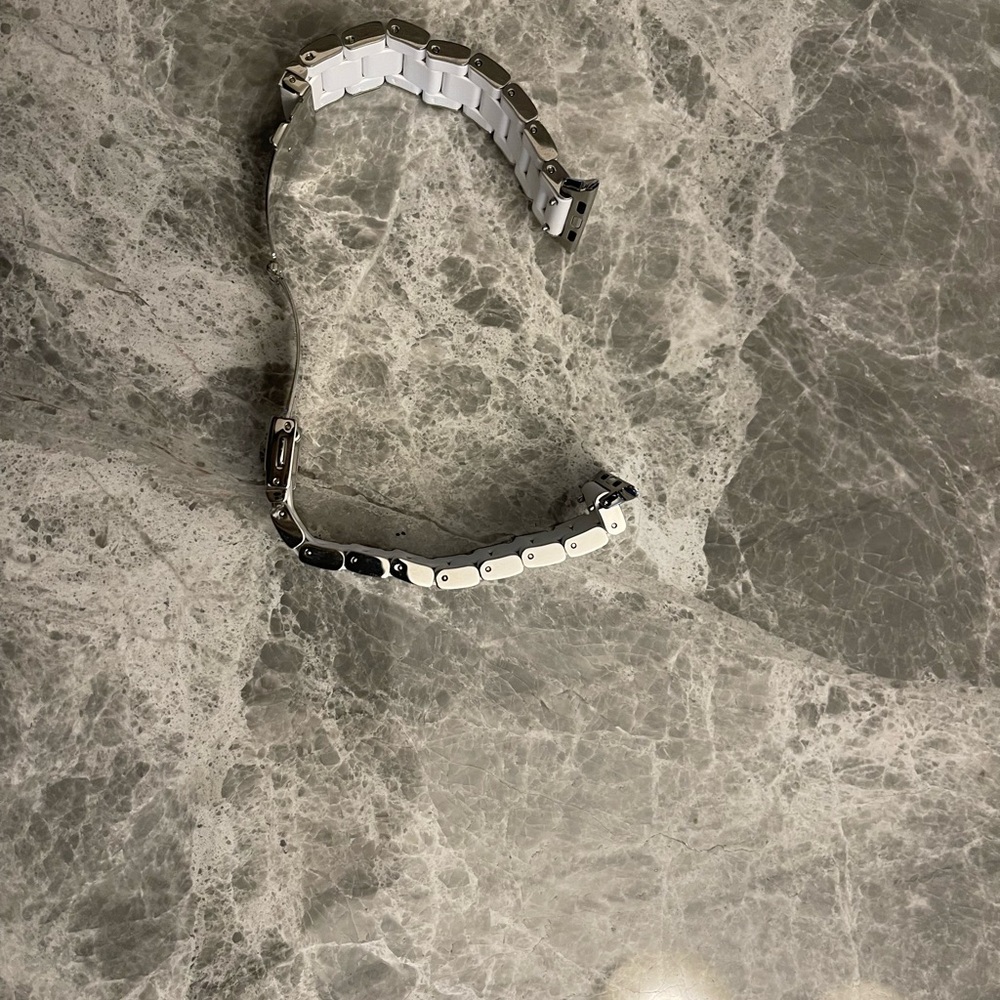 White Apple Watch Band
